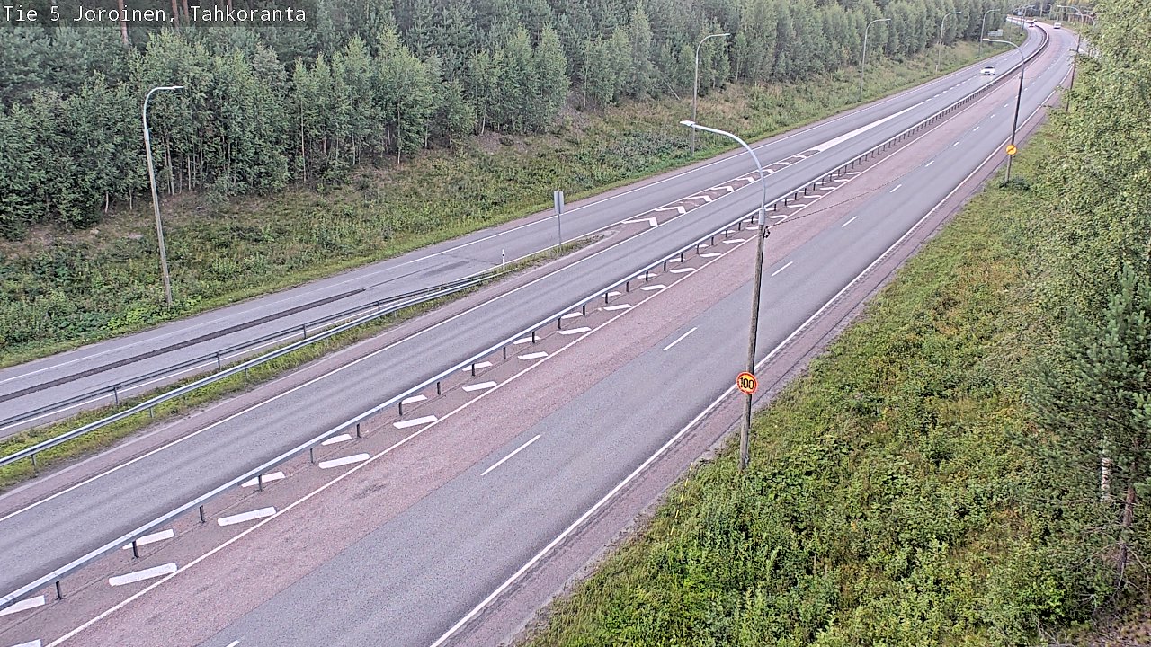 Kelikamerat Kuva Tie 5 Joroinen, Tahkoranta, Joroinen, Pohjois-Savo