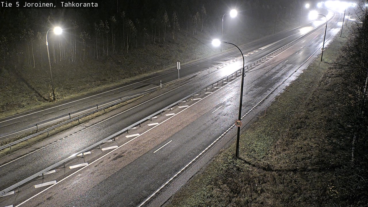 Weather Camera Image Road 5 Joroinen, Tahkoranta, Joroinen, Pohjois-Savo