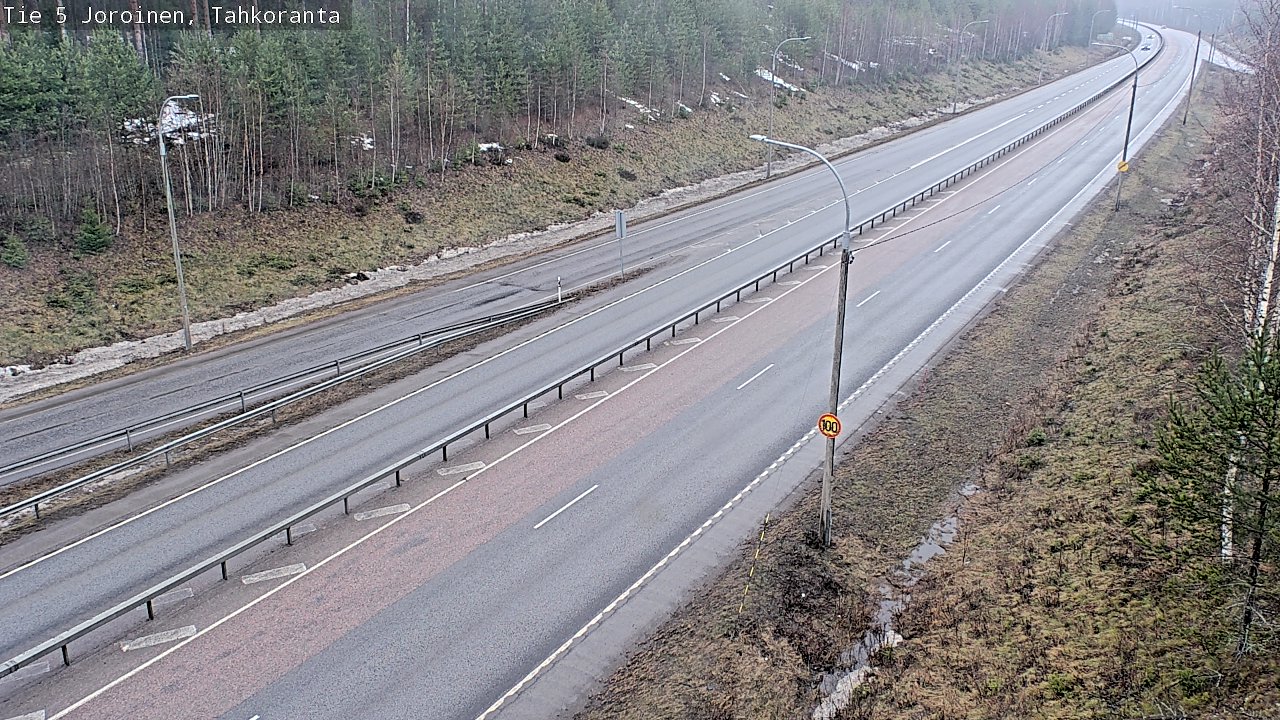 Kelikamerat Kuva Tie 5 Joroinen, Tahkoranta, Joroinen, Pohjois-Savo