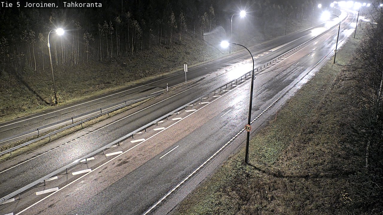 Weather Camera Image Road 5 Joroinen, Tahkoranta, Joroinen, Pohjois-Savo