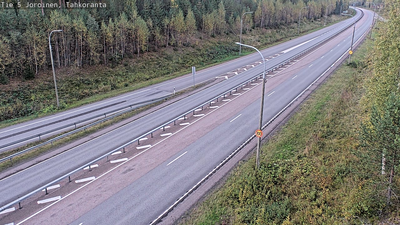 Weather Camera Image Väg 5 Jorois, Tahkoranta, Joroinen, Pohjois-Savo