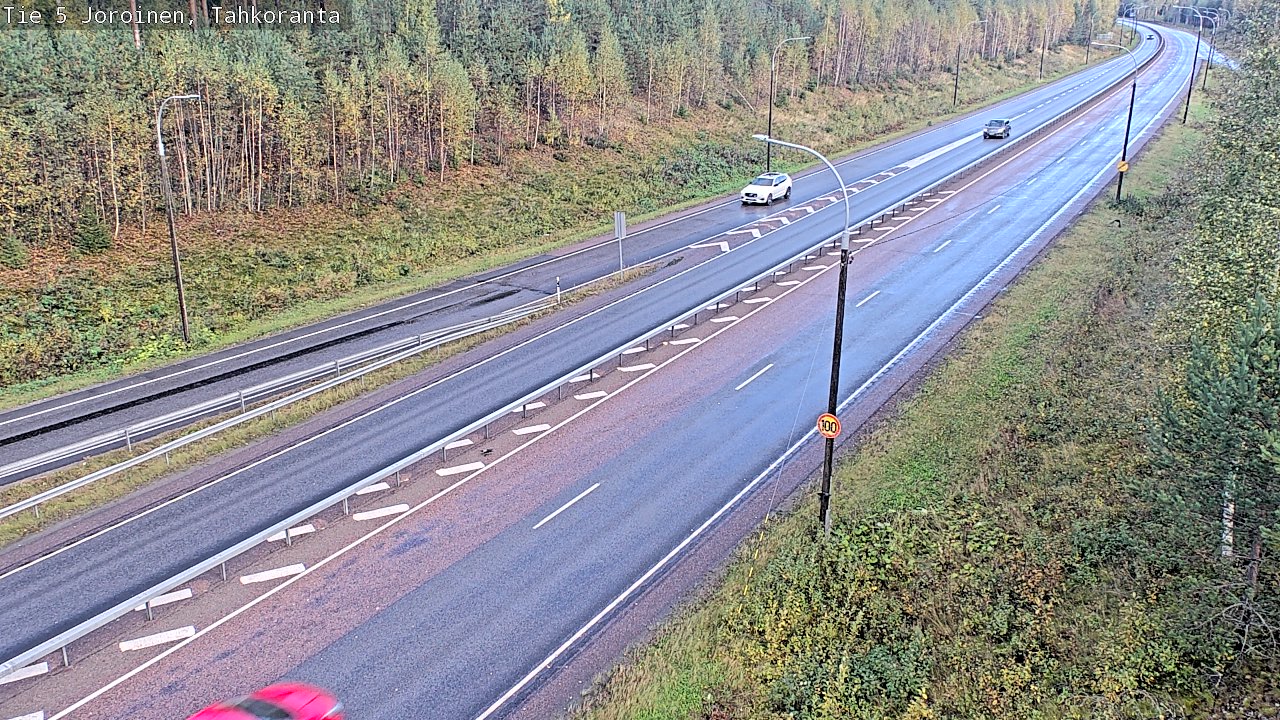 Weather Camera Image Väg 5 Jorois, Tahkoranta, Joroinen, Pohjois-Savo