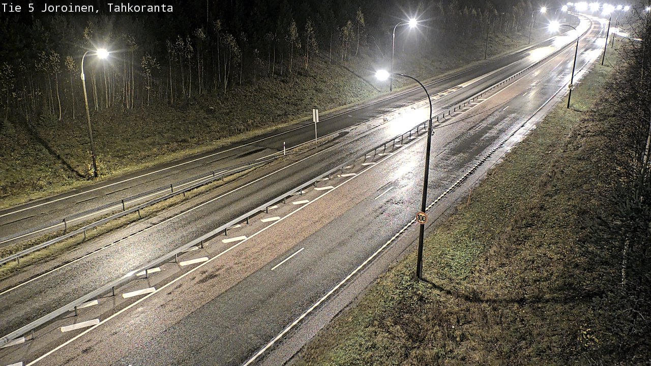 Weather Camera Image Road 5 Joroinen, Tahkoranta, Joroinen, Pohjois-Savo