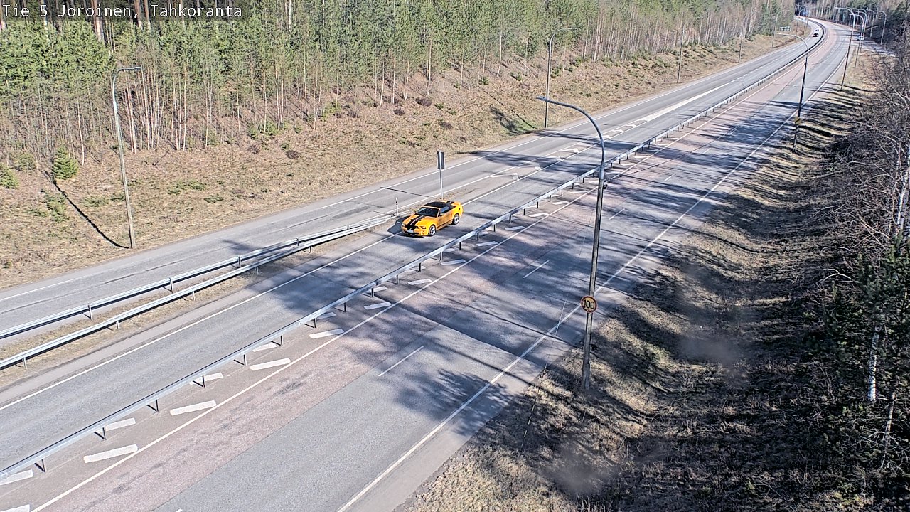 Kelikamerat Kuva Tie 5 Joroinen, Tahkoranta, Joroinen, Pohjois-Savo