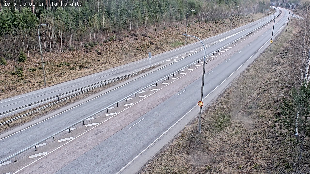 Kelikamerat Kuva Tie 5 Joroinen, Tahkoranta, Joroinen, Pohjois-Savo