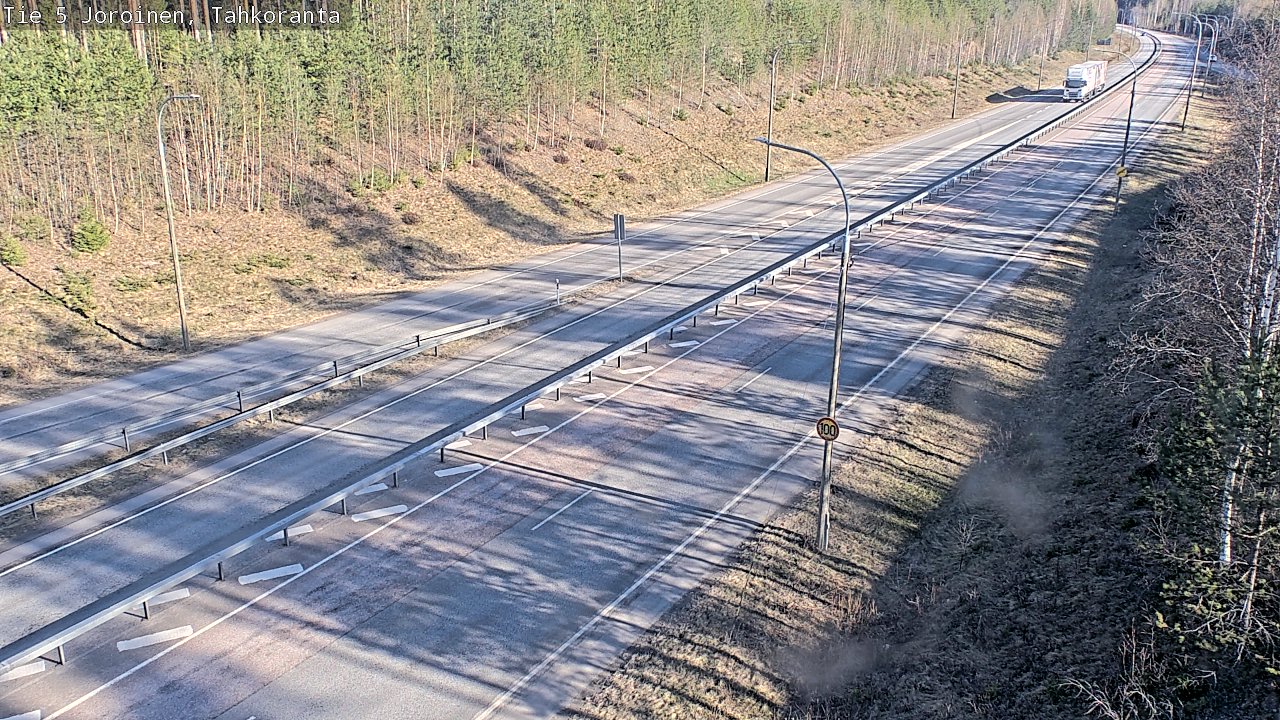 Kelikamerat Kuva Tie 5 Joroinen, Tahkoranta, Joroinen, Pohjois-Savo