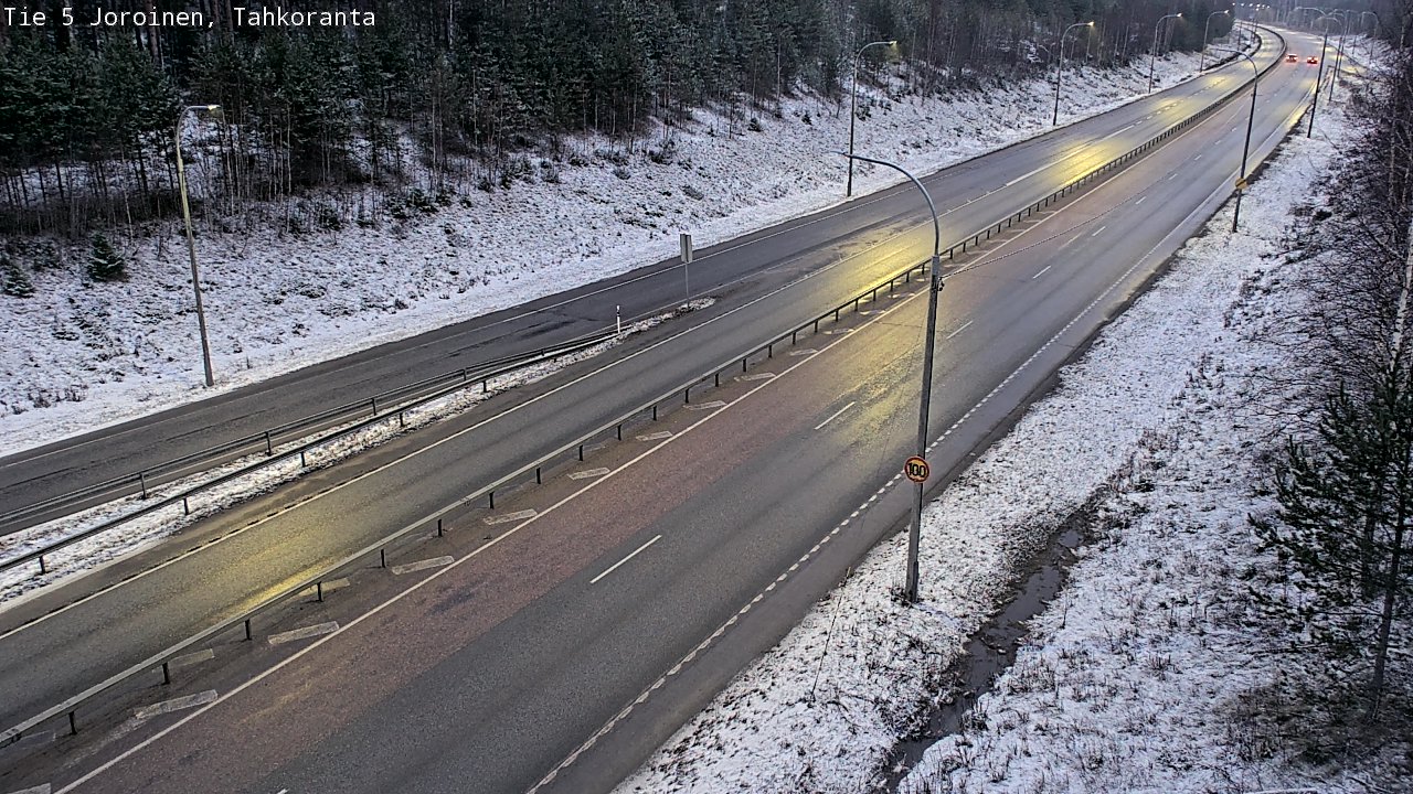 Kelikamerat Kuva Tie 5 Joroinen, Tahkoranta, Joroinen, Pohjois-Savo