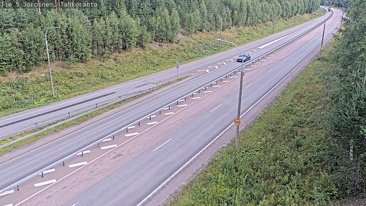 Weather Camera Image Road 5 Joroinen, Tahkoranta, Joroinen, Pohjois-Savo