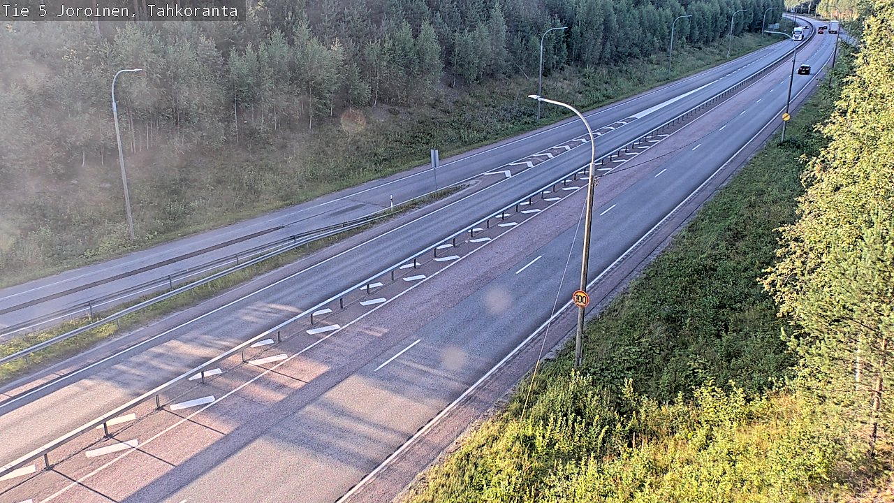 Kelikamerat Kuva Tie 5 Joroinen, Tahkoranta, Joroinen, Pohjois-Savo