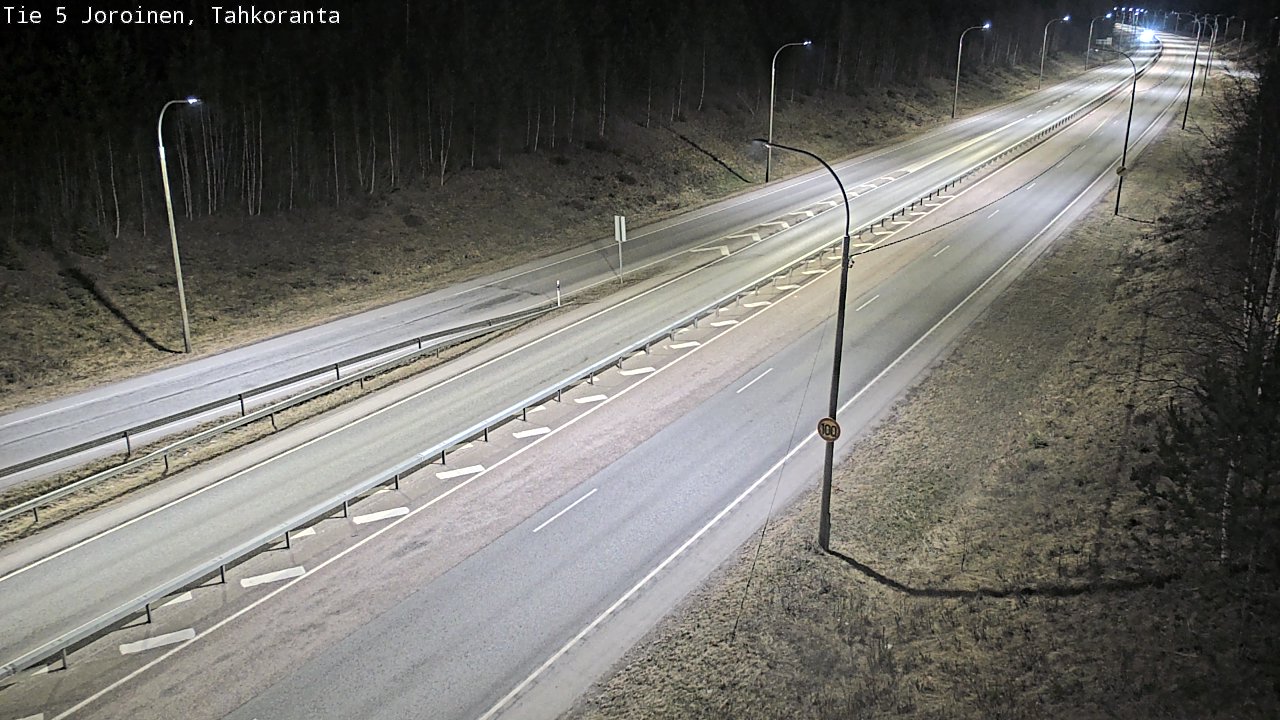 Weather Camera Image Road 5 Joroinen, Tahkoranta, Joroinen, Pohjois-Savo