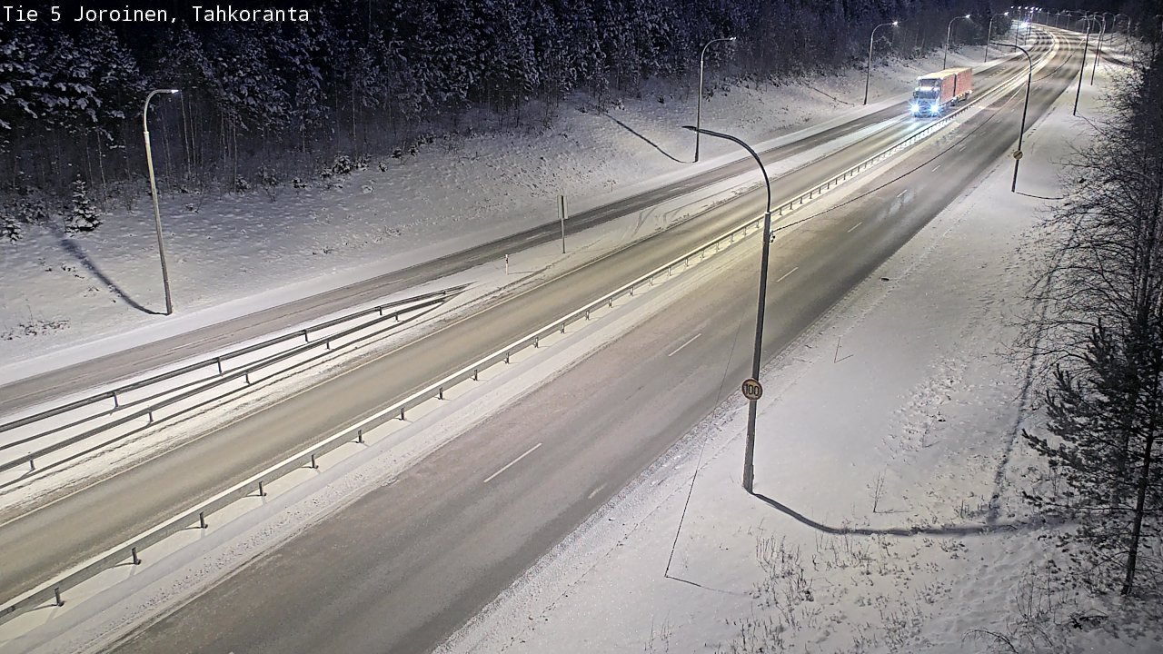 Weather Camera Image Road 5 Joroinen, Tahkoranta, Joroinen, Pohjois-Savo