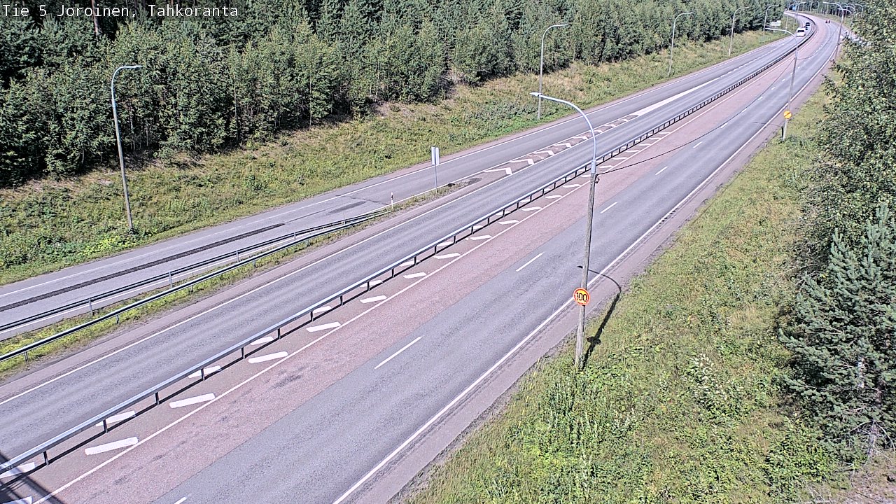 Kelikamerat Kuva Tie 5 Joroinen, Tahkoranta, Joroinen, Pohjois-Savo