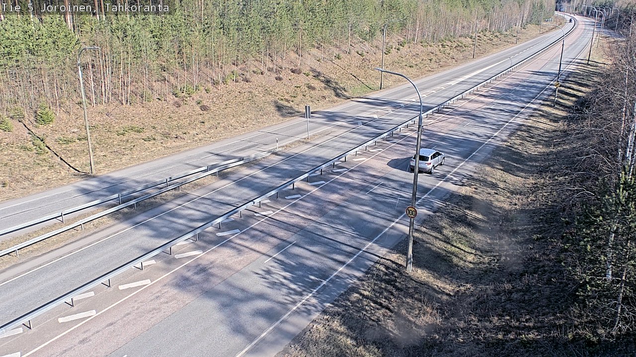 Kelikamerat Kuva Tie 5 Joroinen, Tahkoranta, Joroinen, Pohjois-Savo