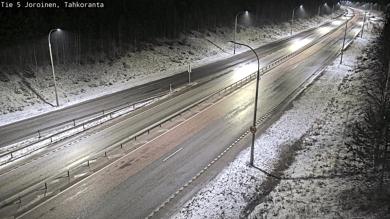 Kelikamerat Kuva Tie 5 Joroinen, Tahkoranta, Joroinen, Pohjois-Savo