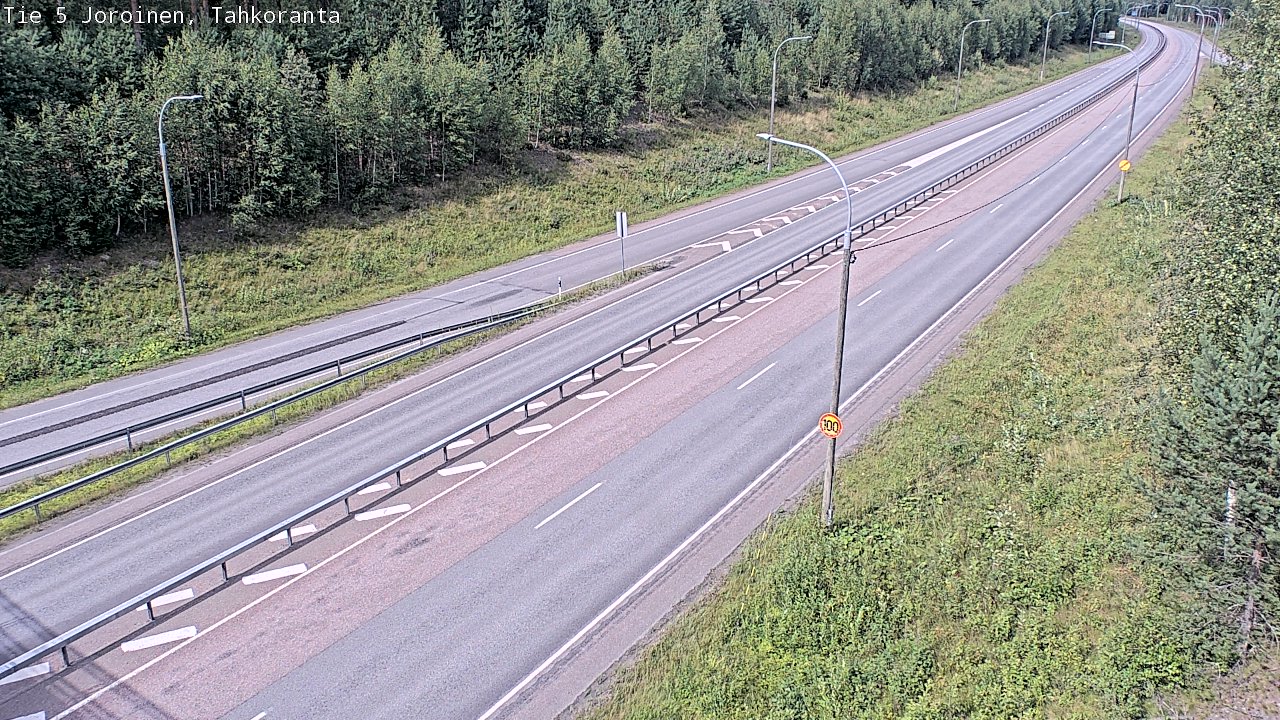 Kelikamerat Kuva Tie 5 Joroinen, Tahkoranta, Joroinen, Pohjois-Savo