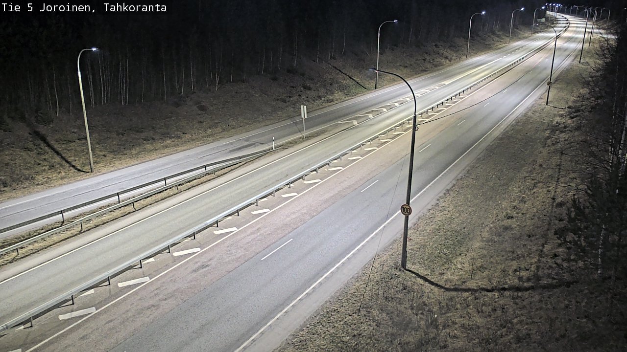 Weather Camera Image Road 5 Joroinen, Tahkoranta, Joroinen, Pohjois-Savo
