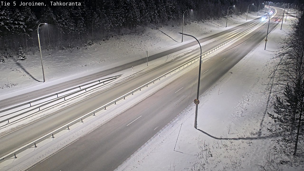 Weather Camera Image Road 5 Joroinen, Tahkoranta, Joroinen, Pohjois-Savo