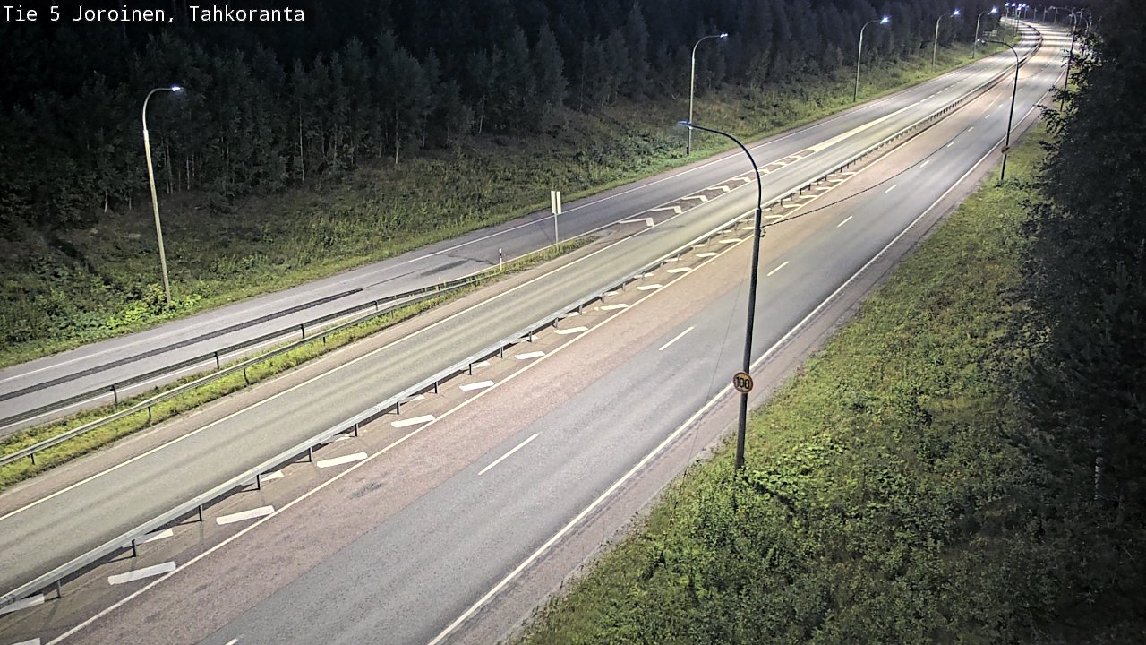 Kelikamerat Kuva Tie 5 Joroinen, Tahkoranta, Joroinen, Pohjois-Savo