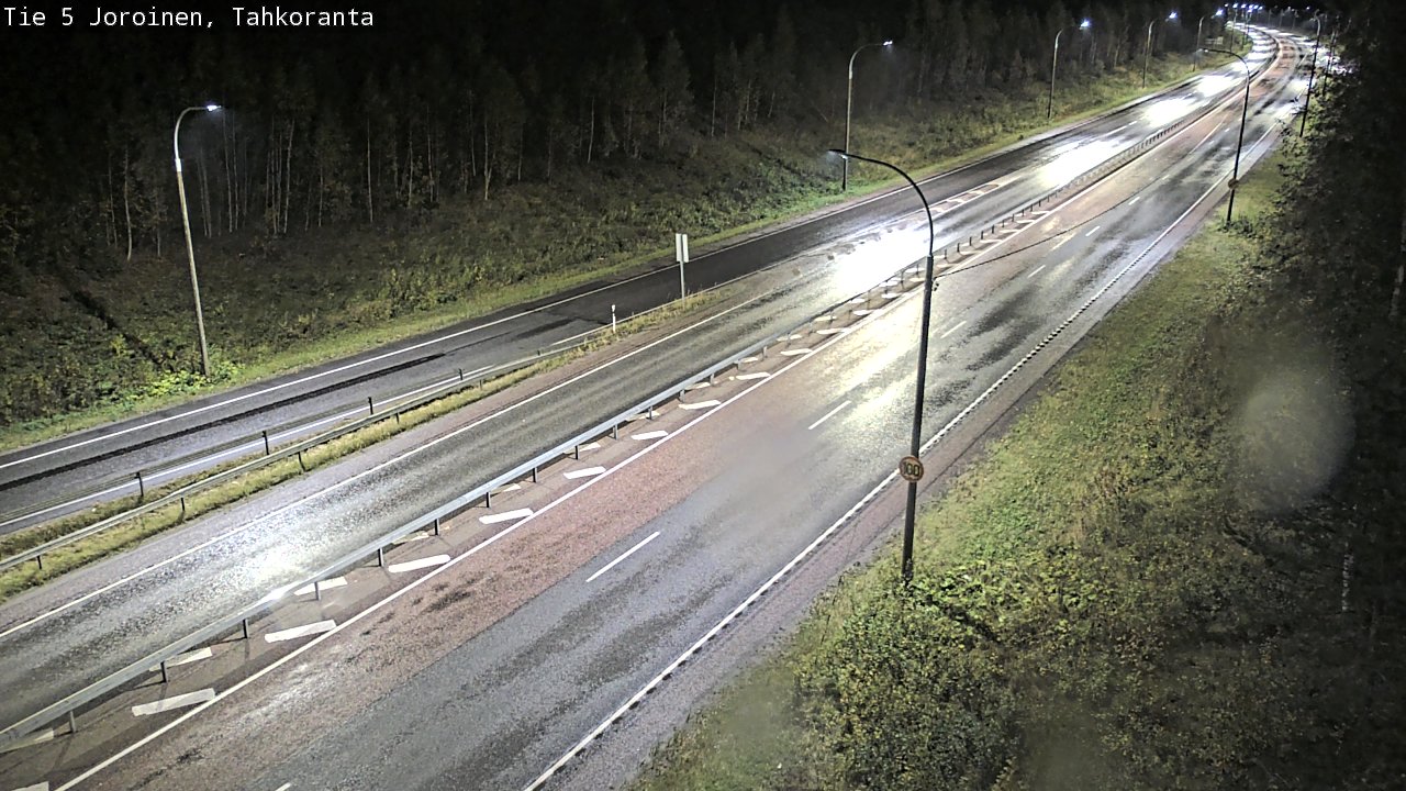 Weather Camera Image Väg 5 Jorois, Tahkoranta, Joroinen, Pohjois-Savo