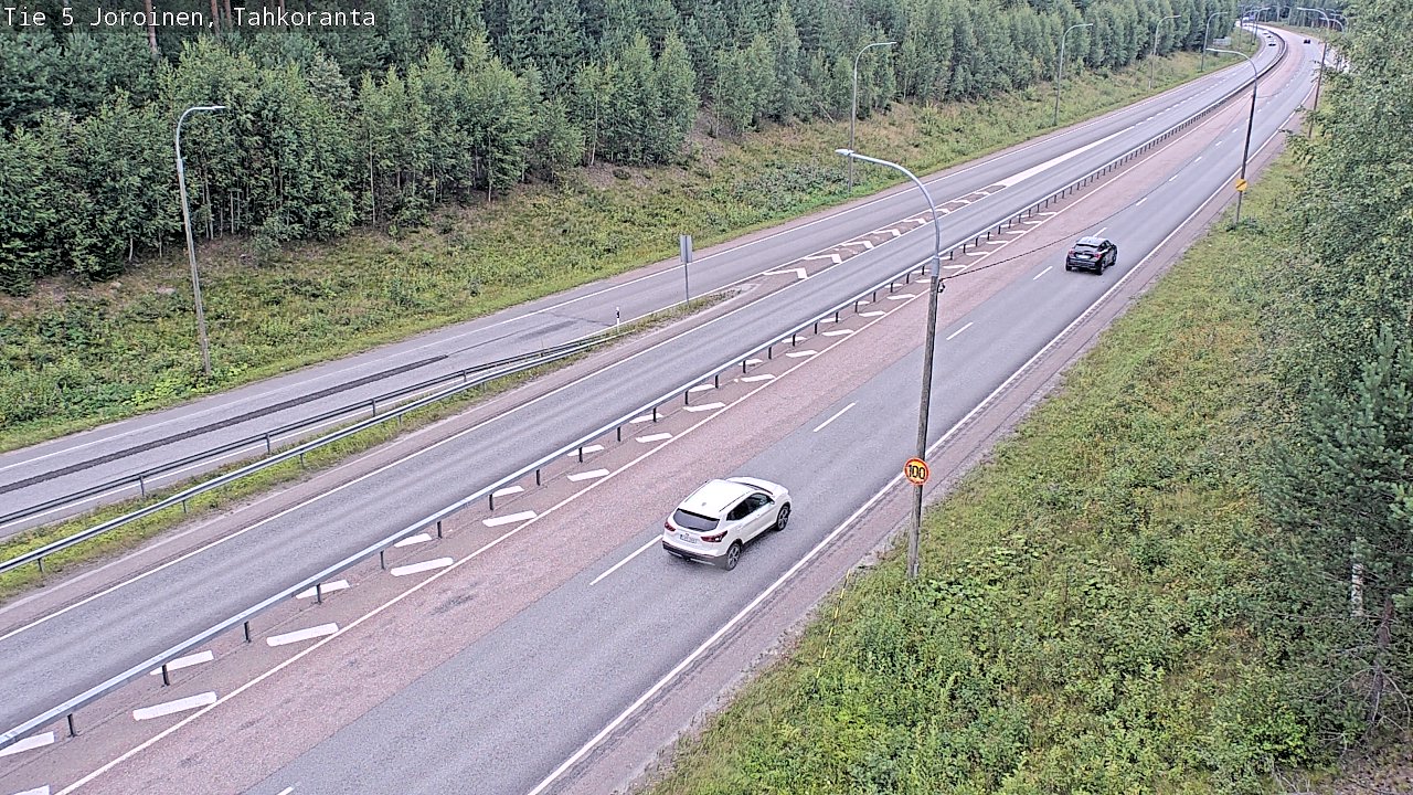 Weather Camera Image Road 5 Joroinen, Tahkoranta, Joroinen, Pohjois-Savo