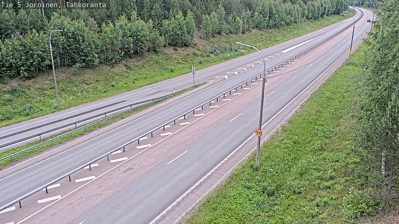 Kelikamerat Kuva Tie 5 Joroinen, Tahkoranta, Joroinen, Pohjois-Savo