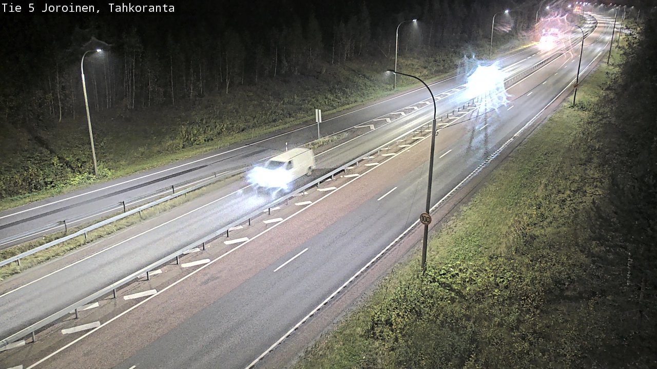 Weather Camera Image Väg 5 Jorois, Tahkoranta, Joroinen, Pohjois-Savo