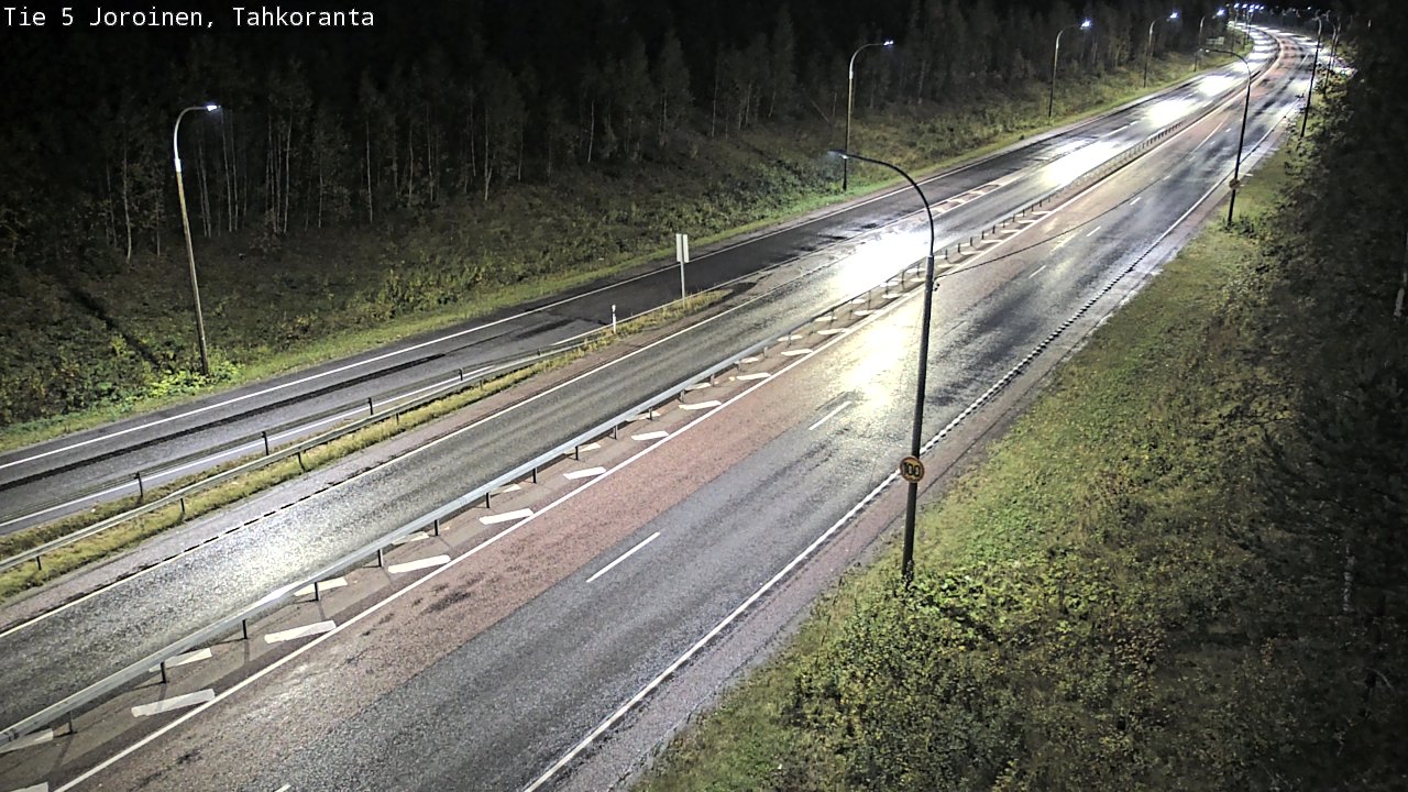 Weather Camera Image Väg 5 Jorois, Tahkoranta, Joroinen, Pohjois-Savo
