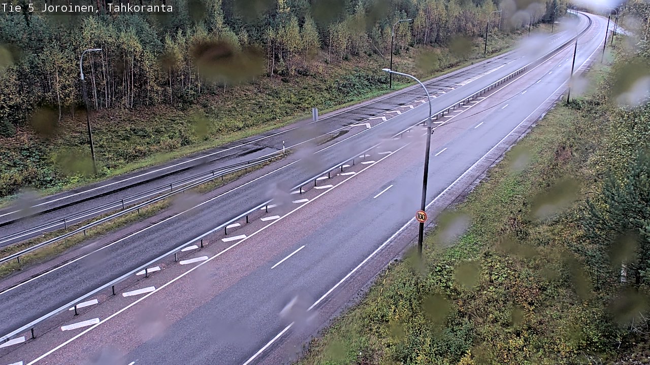 Weather Camera Image Väg 5 Jorois, Tahkoranta, Joroinen, Pohjois-Savo