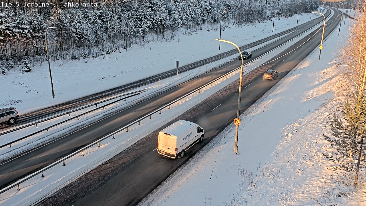 Kelikamerat Kuva Tie 5 Joroinen, Tahkoranta, Joroinen, Pohjois-Savo
