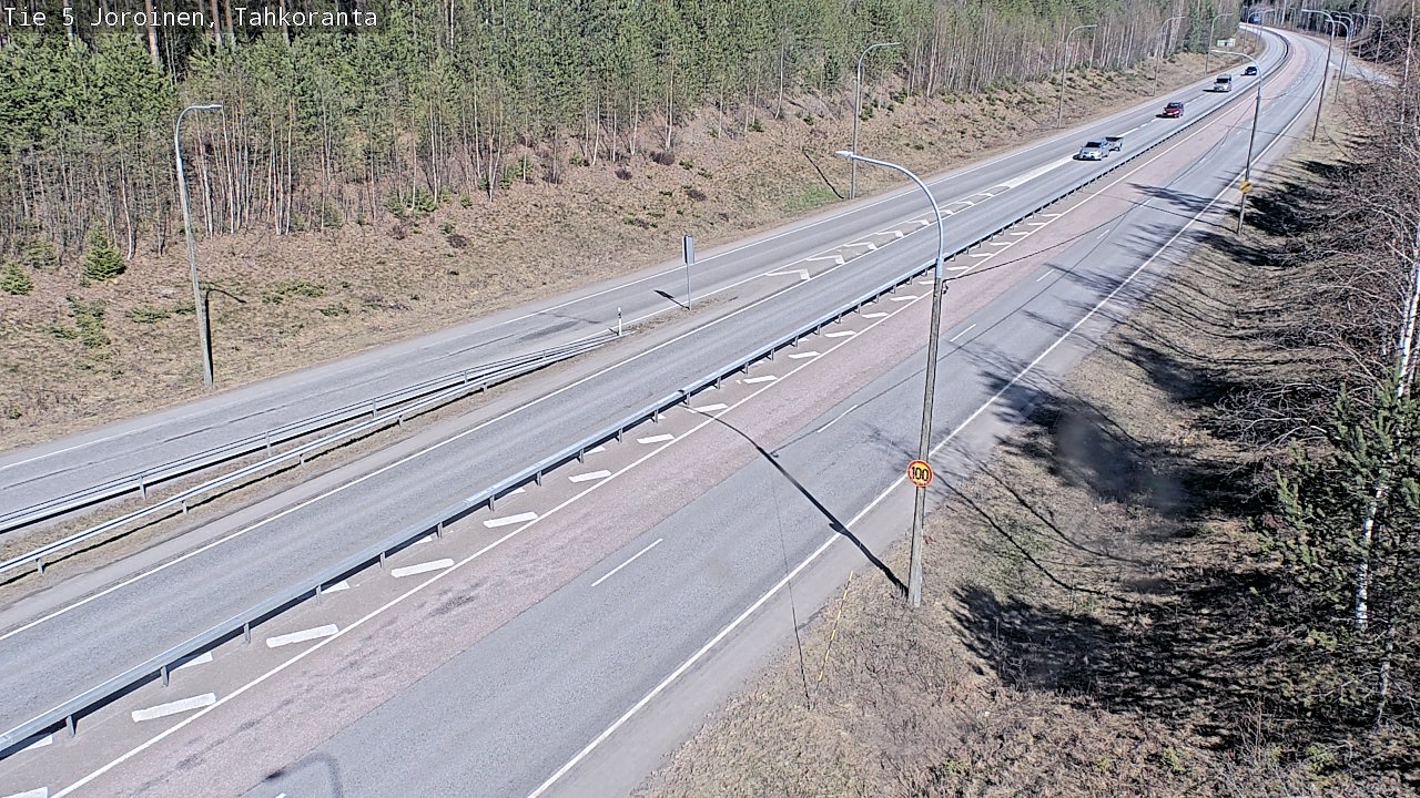 Kelikamerat Kuva Tie 5 Joroinen, Tahkoranta, Joroinen, Pohjois-Savo