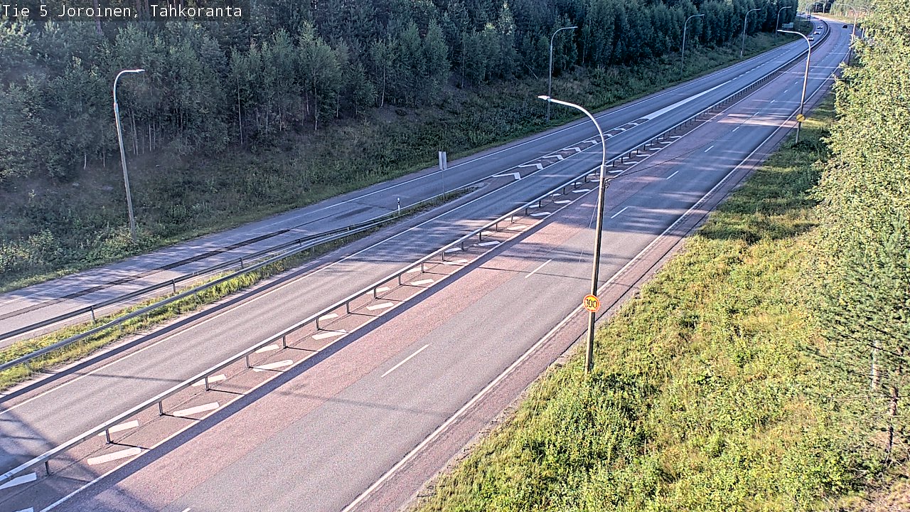 Kelikamerat Kuva Tie 5 Joroinen, Tahkoranta, Joroinen, Pohjois-Savo