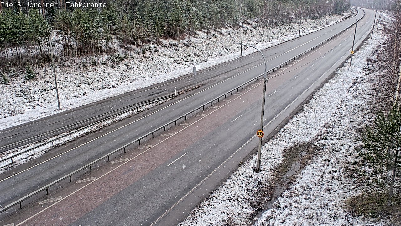 Kelikamerat Kuva Tie 5 Joroinen, Tahkoranta, Joroinen, Pohjois-Savo