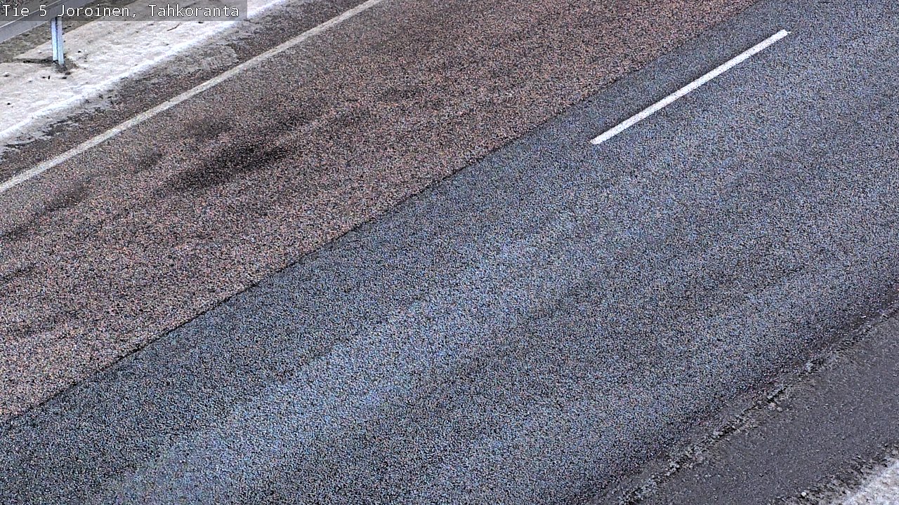 Weather Camera Image Väg 5 Jorois, Tahkoranta, Joroinen, Pohjois-Savo