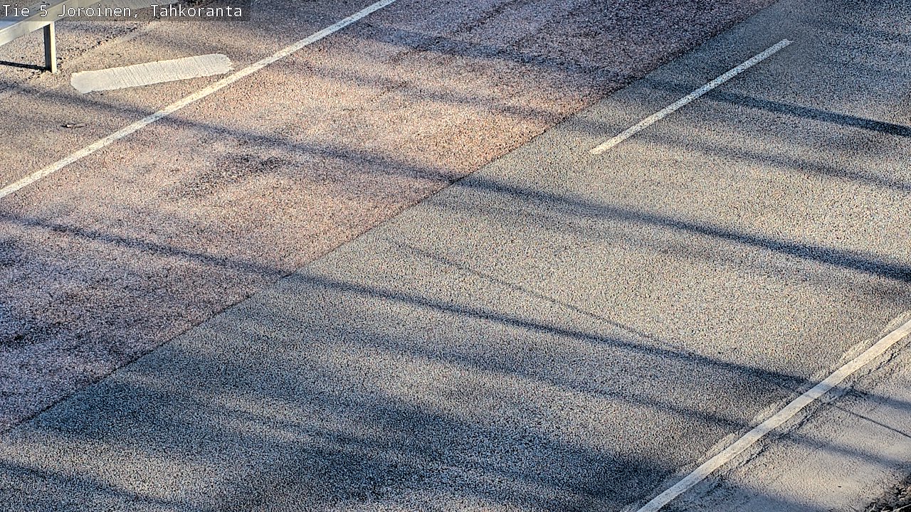 Weather Camera Image Väg 5 Jorois, Tahkoranta, Joroinen, Pohjois-Savo