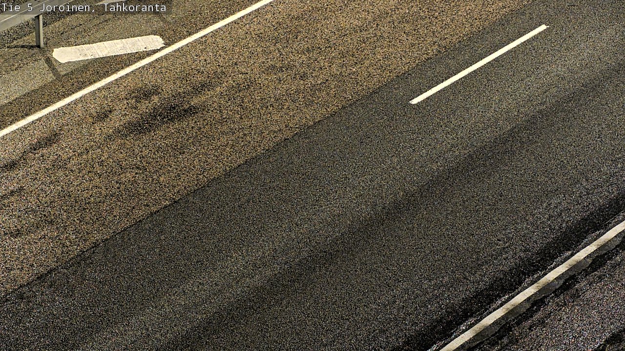 Weather Camera Image Väg 5 Jorois, Tahkoranta, Joroinen, Pohjois-Savo