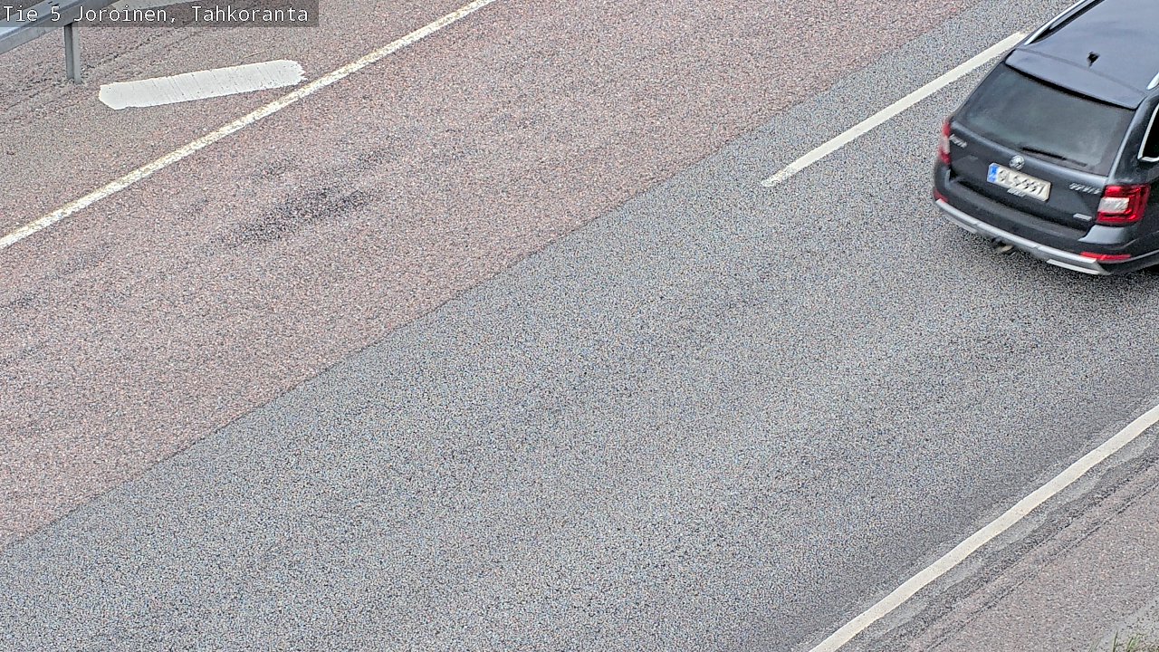 Weather Camera Image Road 5 Joroinen, Tahkoranta, Joroinen, Pohjois-Savo