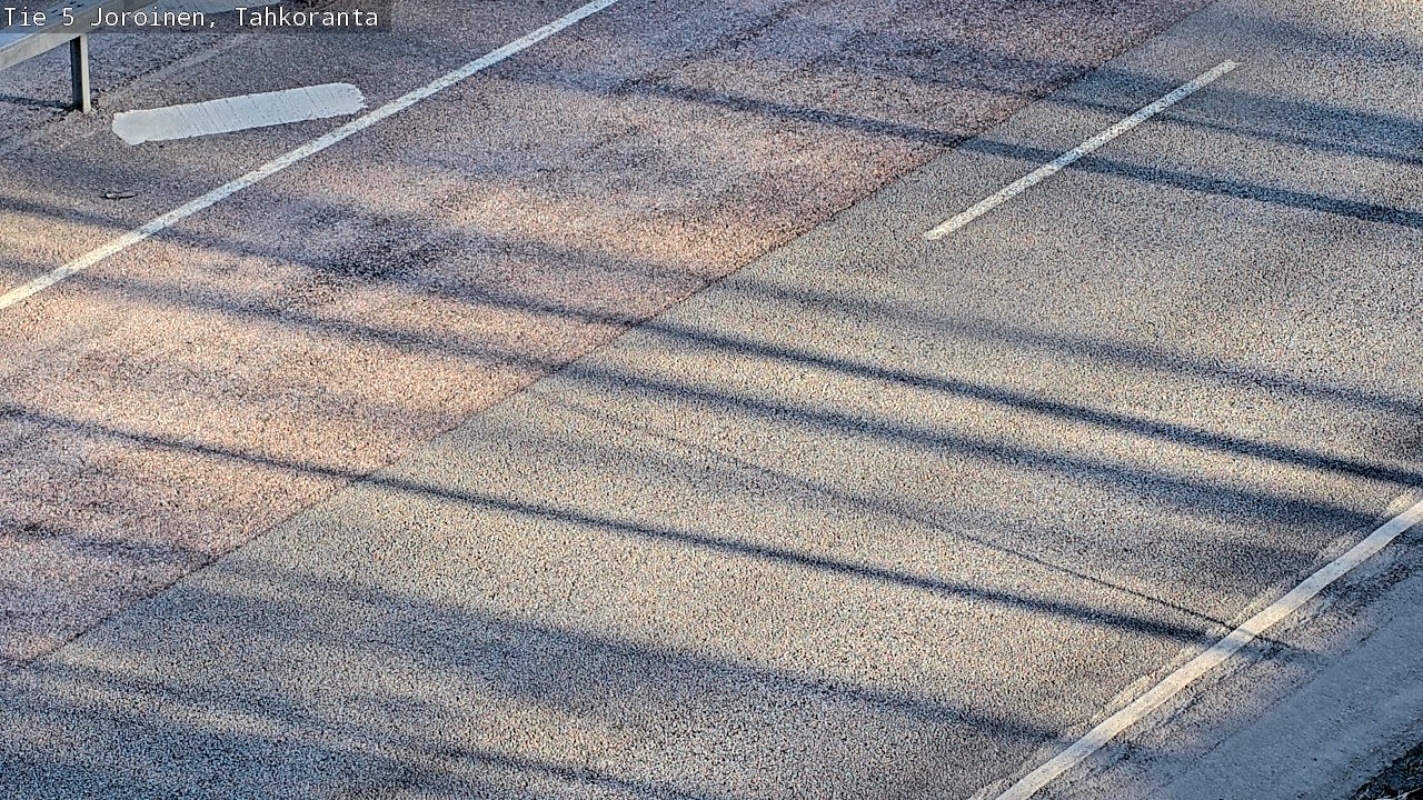Weather Camera Image Väg 5 Jorois, Tahkoranta, Joroinen, Pohjois-Savo