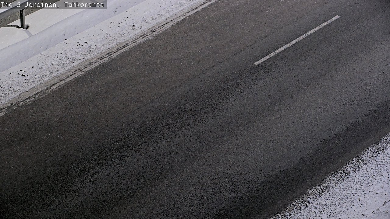 Weather Camera Image Väg 5 Jorois, Tahkoranta, Joroinen, Pohjois-Savo