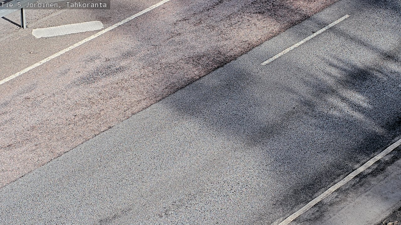 Weather Camera Image Road 5 Joroinen, Tahkoranta, Joroinen, Pohjois-Savo