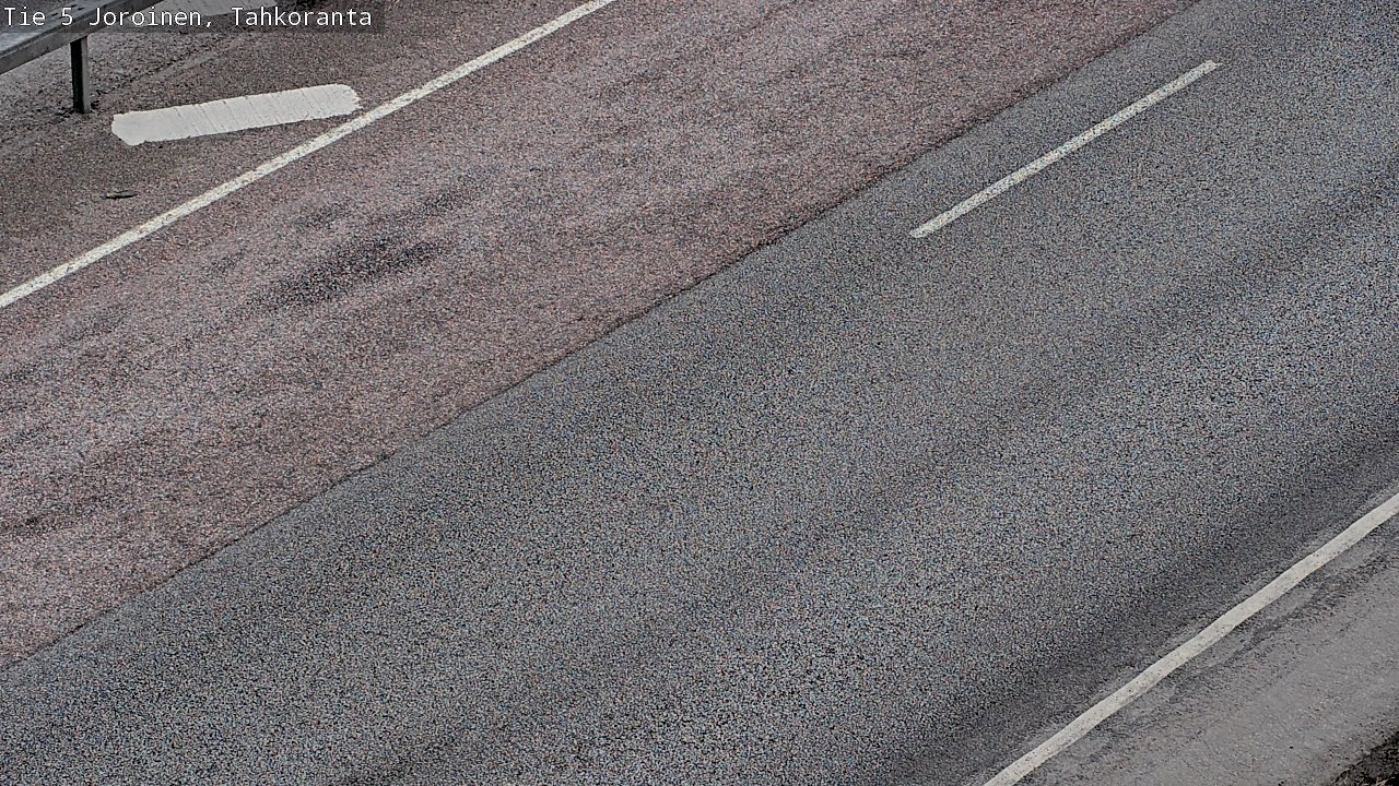 Weather Camera Image Road 5 Joroinen, Tahkoranta, Joroinen, Pohjois-Savo