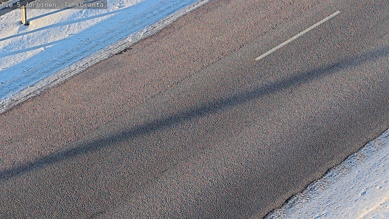 Weather Camera Image Road 5 Joroinen, Tahkoranta, Joroinen, Pohjois-Savo
