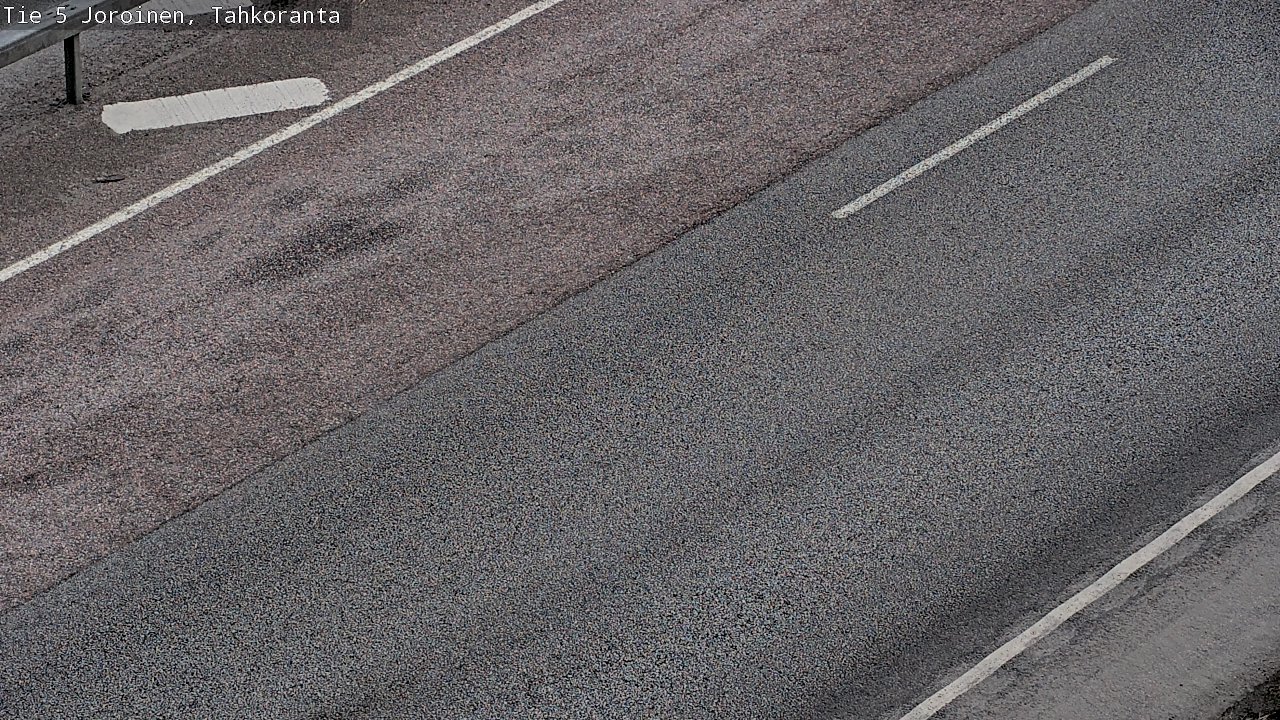 Weather Camera Image Road 5 Joroinen, Tahkoranta, Joroinen, Pohjois-Savo