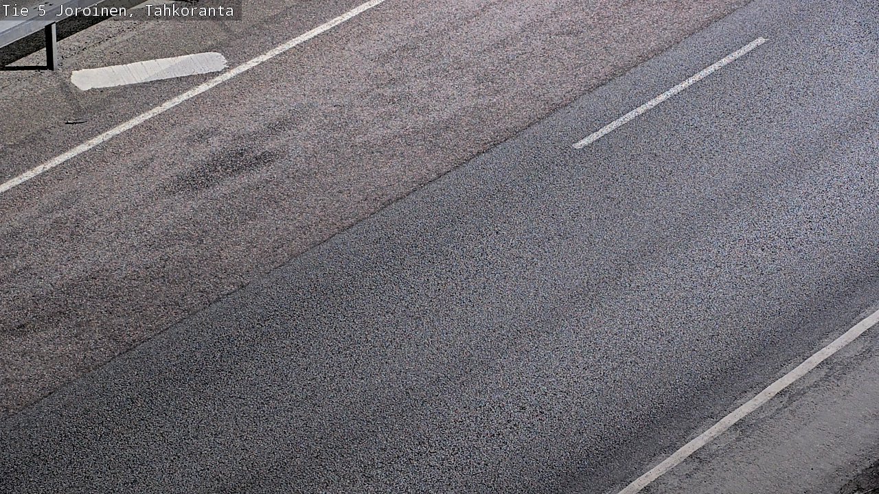 Weather Camera Image Road 5 Joroinen, Tahkoranta, Joroinen, Pohjois-Savo