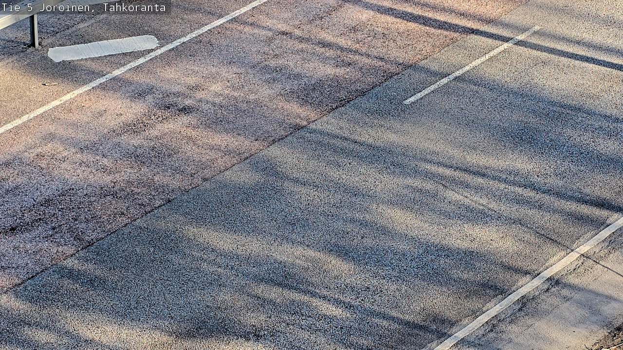 Weather Camera Image Väg 5 Jorois, Tahkoranta, Joroinen, Pohjois-Savo