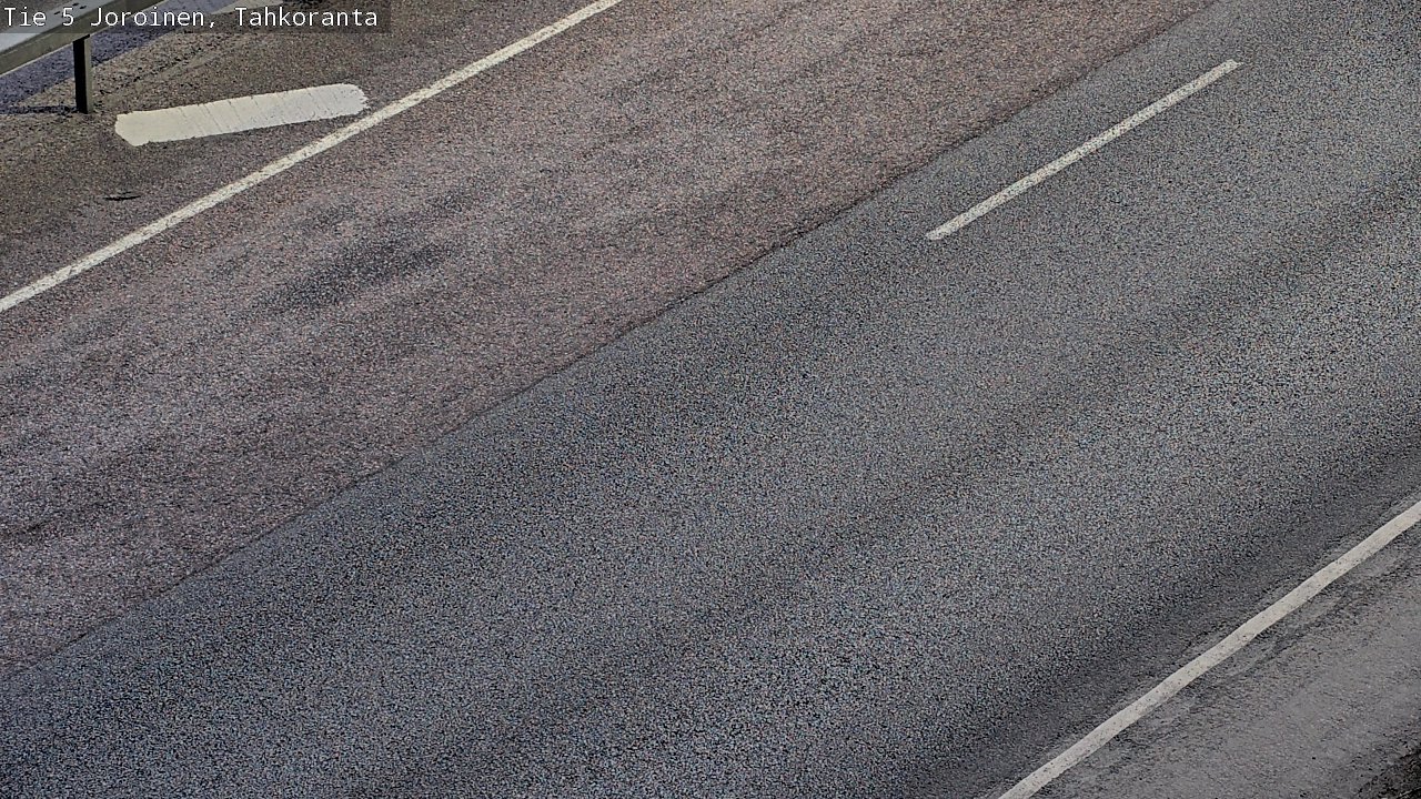 Weather Camera Image Road 5 Joroinen, Tahkoranta, Joroinen, Pohjois-Savo