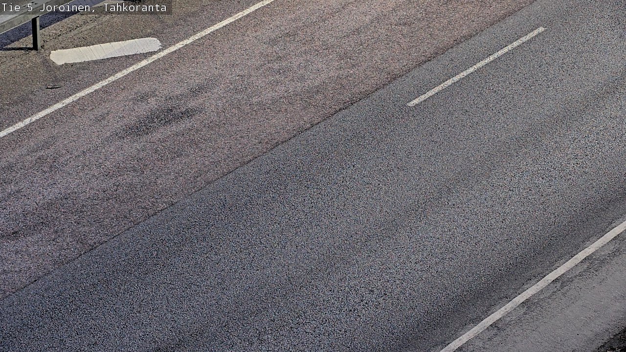 Weather Camera Image Road 5 Joroinen, Tahkoranta, Joroinen, Pohjois-Savo