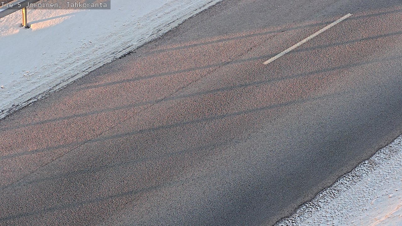 Weather Camera Image Road 5 Joroinen, Tahkoranta, Joroinen, Pohjois-Savo