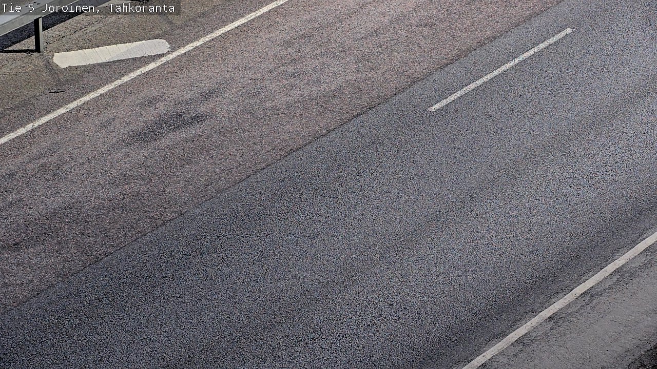 Weather Camera Image Road 5 Joroinen, Tahkoranta, Joroinen, Pohjois-Savo