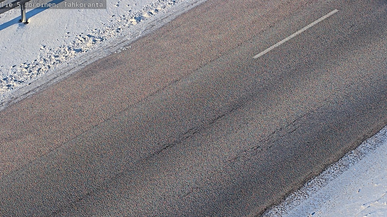 Weather Camera Image Road 5 Joroinen, Tahkoranta, Joroinen, Pohjois-Savo