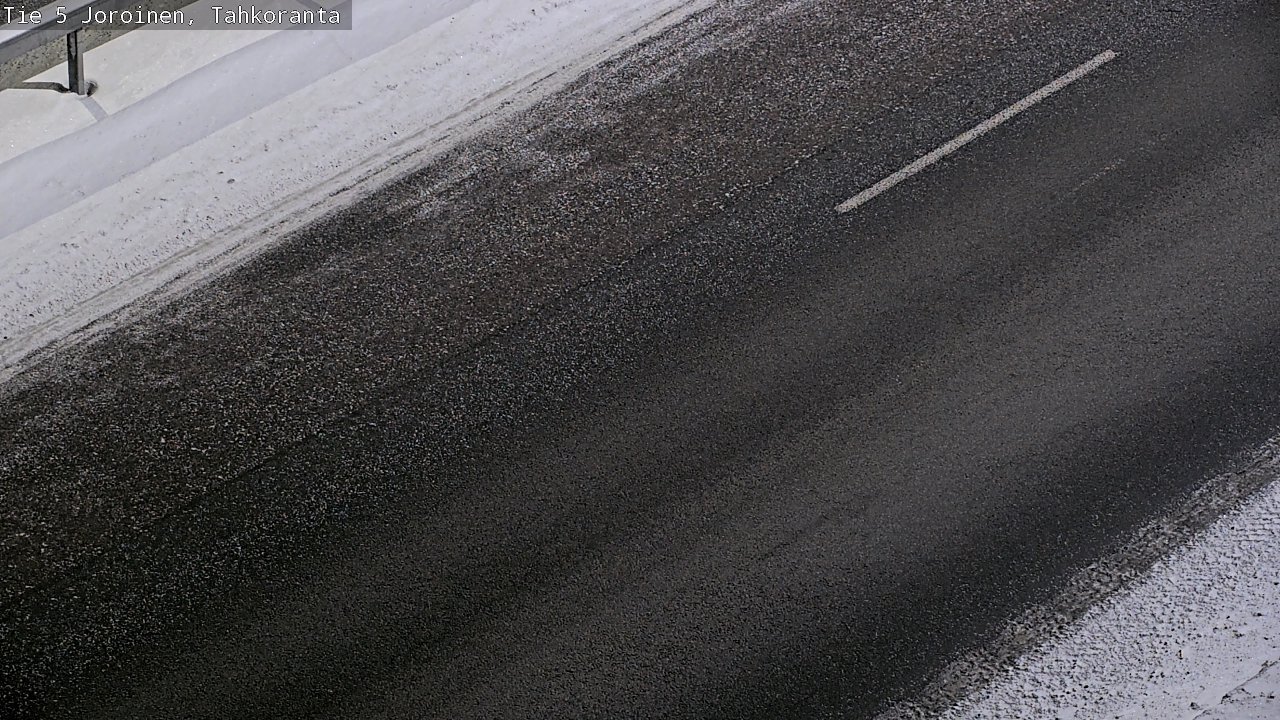 Weather Camera Image Väg 5 Jorois, Tahkoranta, Joroinen, Pohjois-Savo